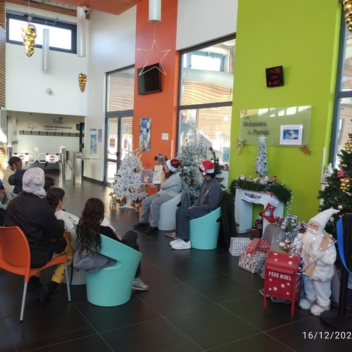 Lecture d'histoires de Noël