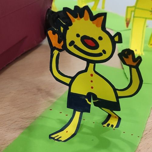 Exposition de livres pop-up